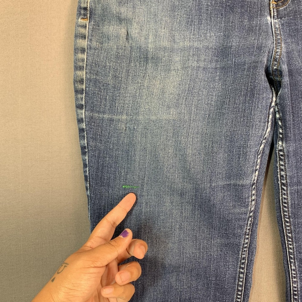Duluth Trading Co Jeans Women 36x30 Fit Blue Mid Rise Bootcut Stretch Denim - Picture 4 of 16